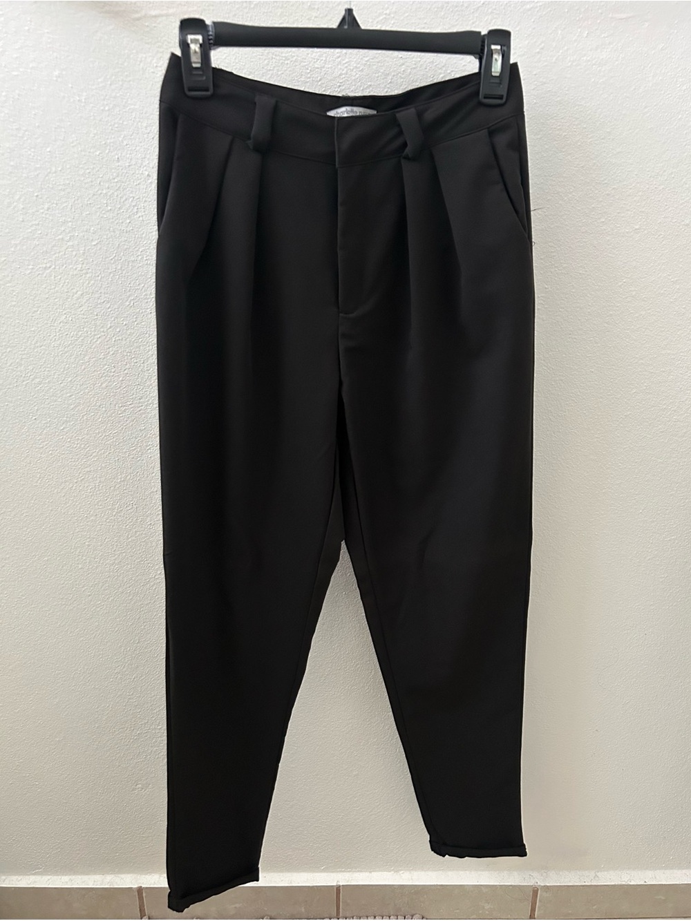Charlotte Russe Black Pleated Women's Dress Pants